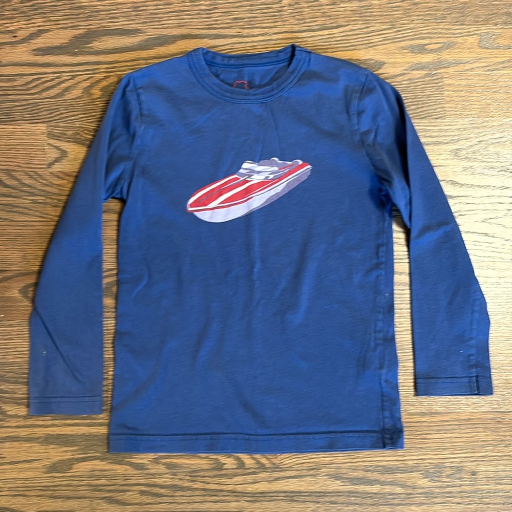 Mini Boden Speed boat shirt